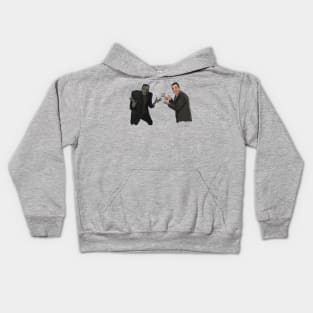 Frankenstein & Hanks Waste a Minute of Our Time Kids Hoodie